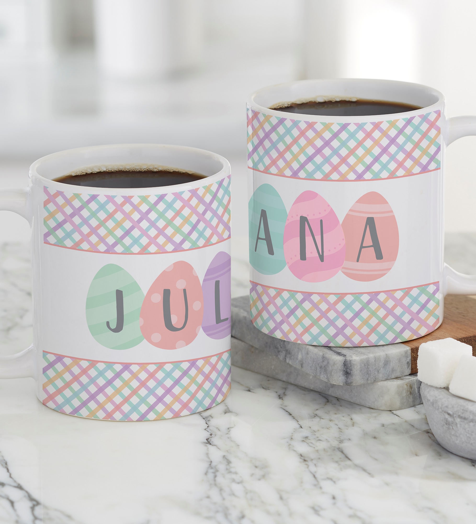 Easter Eggs Personalized Coffee Mugs